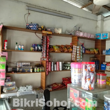 দোকানের রেক বিক্রি হবে।